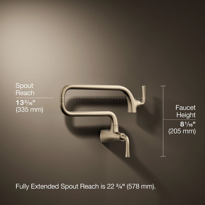 KOHLER Graze Wall-mount pot filler