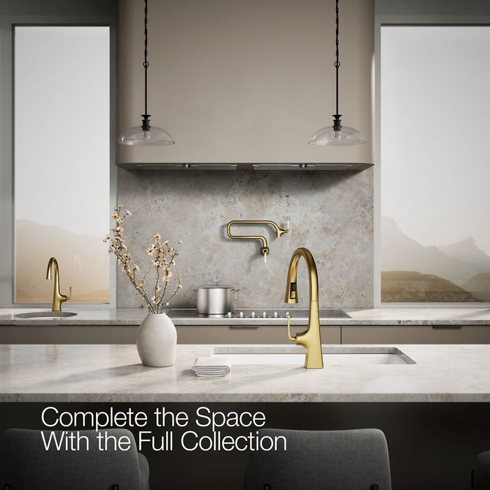 KOHLER Graze Wall-mount pot filler