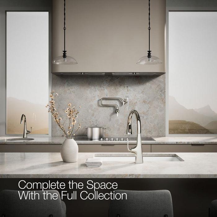 KOHLER K-22066 Graze Wall-mount pot filler