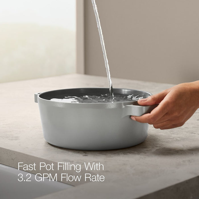KOHLER K-22066 Graze Wall-mount pot filler