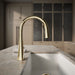 KOHLER K-22068-WB Graze Touchless pull-down kitchen sink faucet with KOHLER Konnect and three-function sprayhead