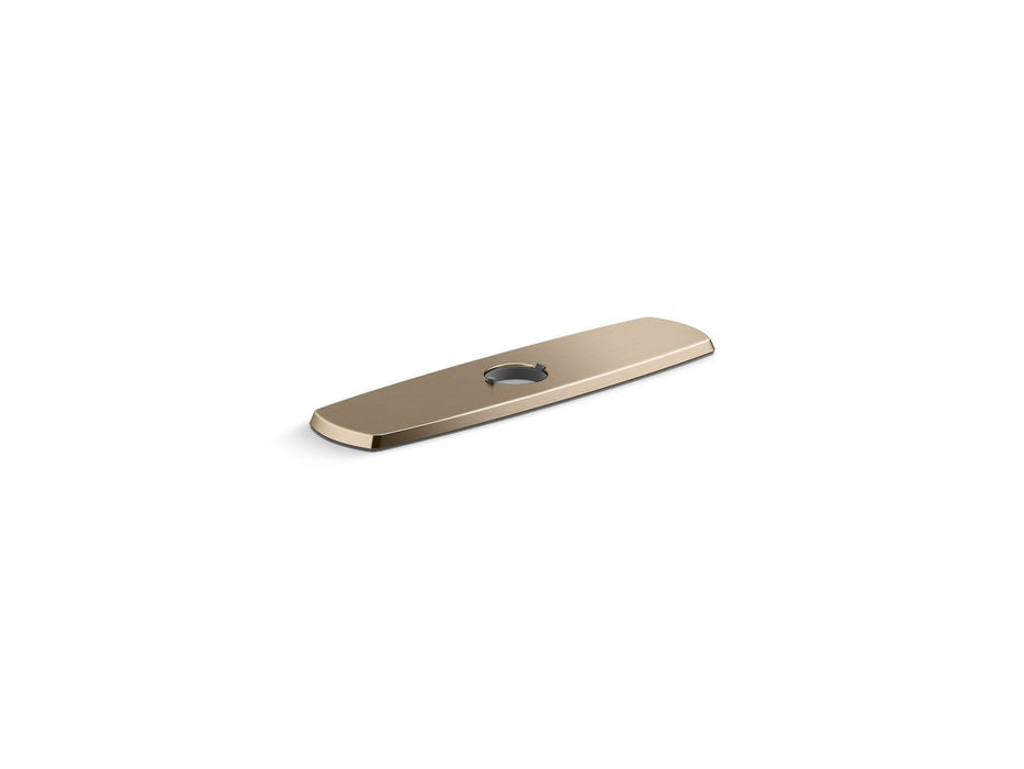 Kohler Graze Three-hole kitchen faucet escutcheon