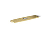KOHLER K-22071 Graze Three-hole kitchen faucet escutcheon