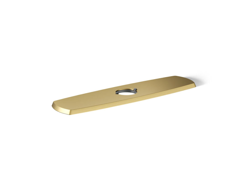 KOHLER K-22071 Graze Three-hole kitchen faucet escutcheon