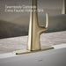 close-up view of product detail function