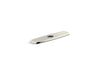 Kohler Graze Three-hole kitchen faucet escutcheon