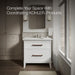 KOHLER Caxton 17" oval undermount bathroom sink