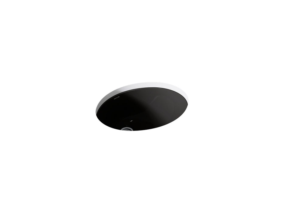 KOHLER Caxton 17" oval undermount bathroom sink