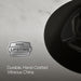 KOHLER Caxton 17" oval undermount bathroom sink