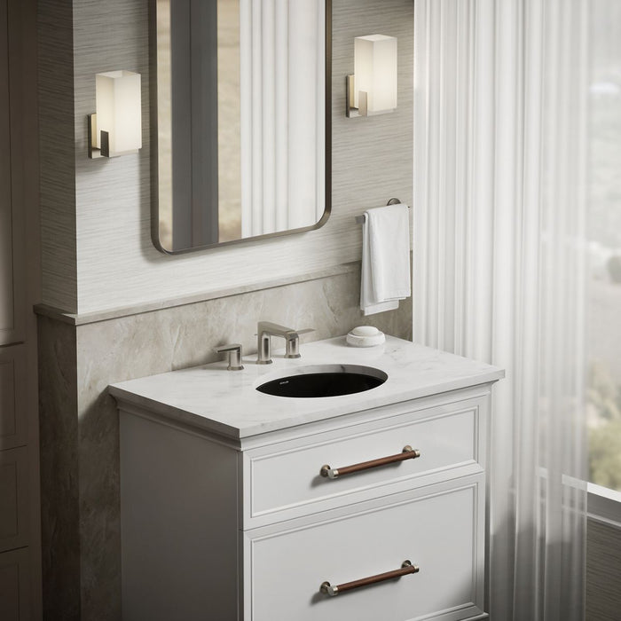 KOHLER Caxton 17" oval undermount bathroom sink