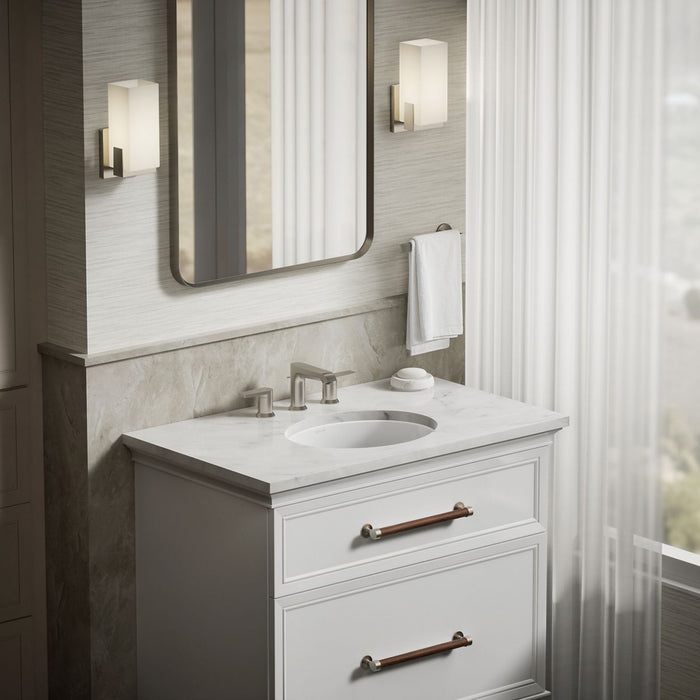 KOHLER Caxton 17" oval undermount bathroom sink