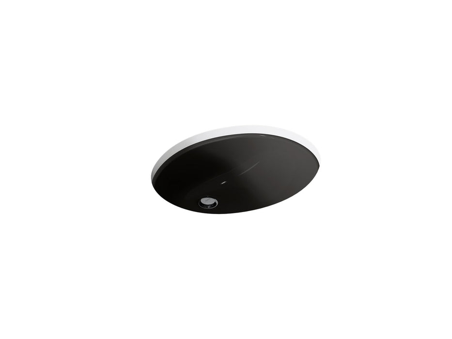 KOHLER Caxton 19-1/4" oval undermount bathroom sink