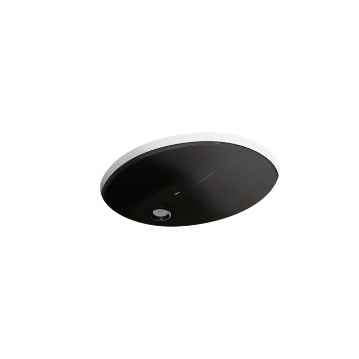 KOHLER Caxton 19-1/4" oval undermount bathroom sink