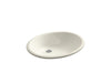 KOHLER Caxton 21-1/4" oval undermount bathroom sink