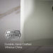 Kohler Ladena 21" rectangular undermount bathroom sink with glazed underside, no overflow