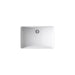 KOHLER K-2214-G Ladena 21" rectangular undermount bathroom sink with glazed underside, no overflow, white - view 3