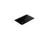 KOHLER K-2215 Ladena 23-1/4" rectangular undermount bathroom sink, black black