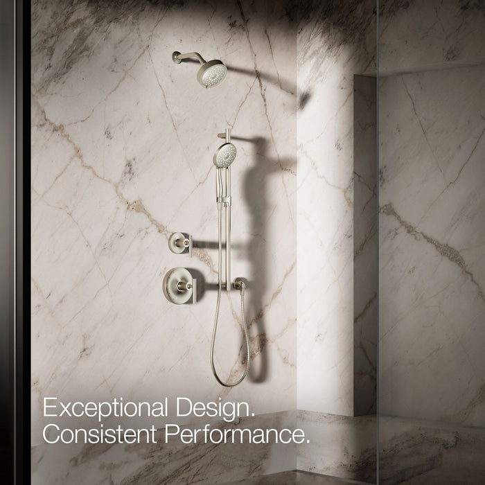 KOHLER K-22165 Forté Four-function handshower, 2.5 gpm, vibrant brushed nickel - view 4