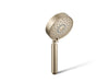 KOHLER K-22166 Purist Four-function handshower, 2.5 gpm, vibrant brushed bronze
