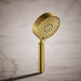 KOHLER K-22166 Purist Four-function handshower, 2.5 gpm, vibrant brushed moderne brass - view 3