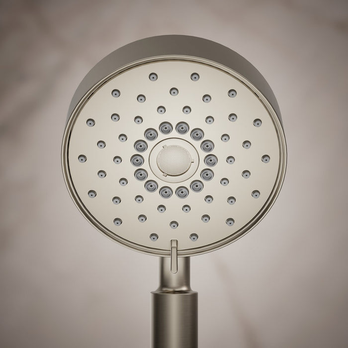 KOHLER K-22166 Purist Four-function handshower, 2.5 gpm, vibrant brushed nickel - view 4
