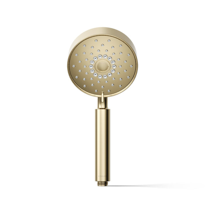 KOHLER K-22166 Purist Four-function handshower, 2.5 gpm, vibrant french gold - view 2