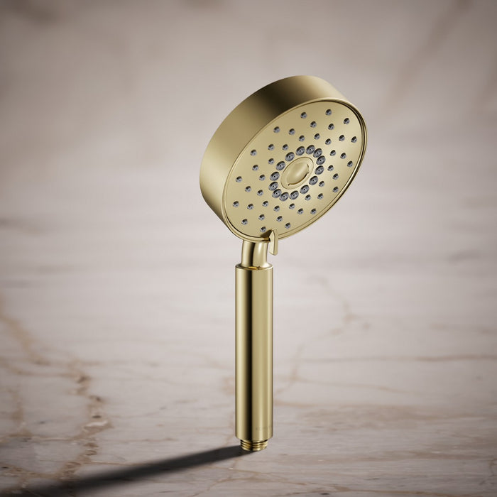 KOHLER K-22166 Purist Four-function handshower, 2.5 gpm, vibrant french gold - view 3