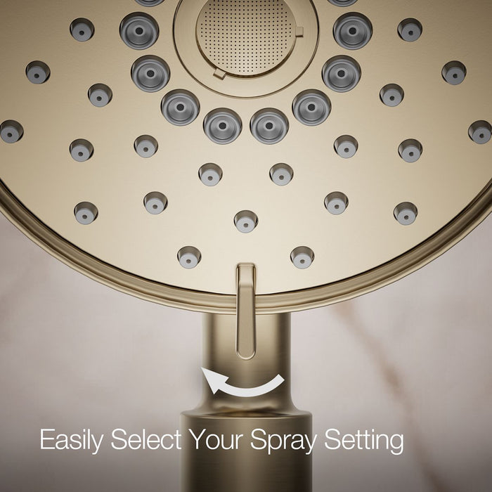 KOHLER K-22166-G Purist Four-function handshower, 1.75 gpm