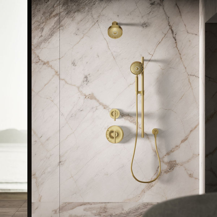 KOHLER K-22166-G Purist Four-function handshower, 1.75 gpm