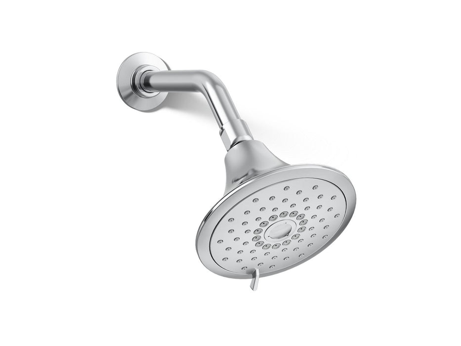 KOHLER K-22169 Forté Three-function showerhead, 2.5 gpm, polished chrome
