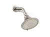 KOHLER K-22169 Forté Three-function showerhead, 2.5 gpm, vibrant brushed nickel
