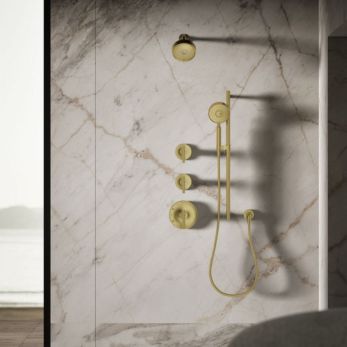 KOHLER K-22170 Purist Three-function showerhead, 2.5 gpm