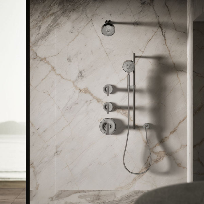 KOHLER K-22170 Purist Three-function showerhead, 2.5 gpm, vibrant titanium - view 2