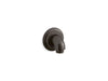 KOHLER K-22173 Bancroft Wall-mount supply elbow with check valve, oil rubbed bronze