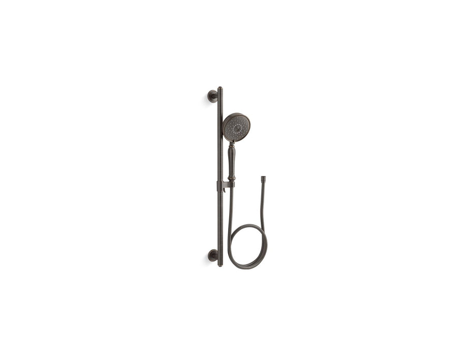 KOHLER K-22176-G Bancroft 30" four-function handshower kit, 1.75 gpm, oil rubbed bronze