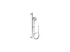 KOHLER K-22178-G Purist 30" four-function handshower kit, 1.75 gpm, polished chrome