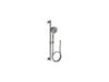 KOHLER K-22178-G Purist 30" four-function handshower kit, 1.75 gpm, vibrant titanium