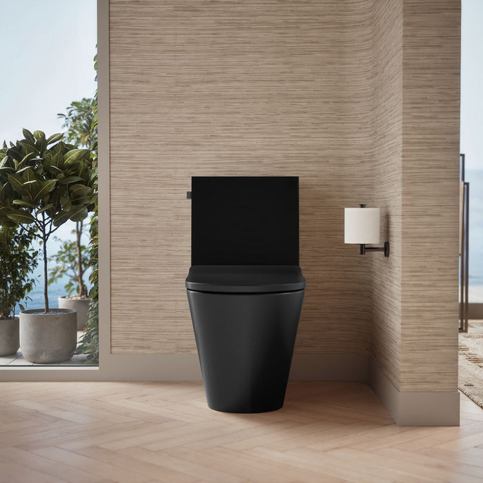 Kohler Brazn One-piece compact elongated toilet with skirted trapway, dual-flush