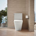 Kohler Brazn One-piece compact elongated toilet with skirted trapway, dual-flush