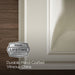 KOHLER K-2238-1 Memoirs 24-1/4" rectangular pedestal bathroom sink, biscuit - view 2