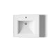 KOHLER K-2238-1 Memoirs 24-1/4" rectangular pedestal bathroom sink, white - view 3
