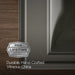 KOHLER K-2238-4 Memoirs 24-1/4" rectangular pedestal bathroom sink, thunder grey - view 2