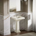 KOHLER KOHLER K-2239-1 Memoirs Pedestal/console table bathroom sink basin with single faucet-hole drilling