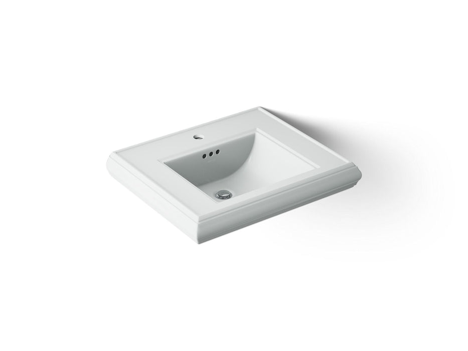 KOHLER K-2239-1 Memoirs Pedestal/console table bathroom sink basin with single faucet-hole drilling