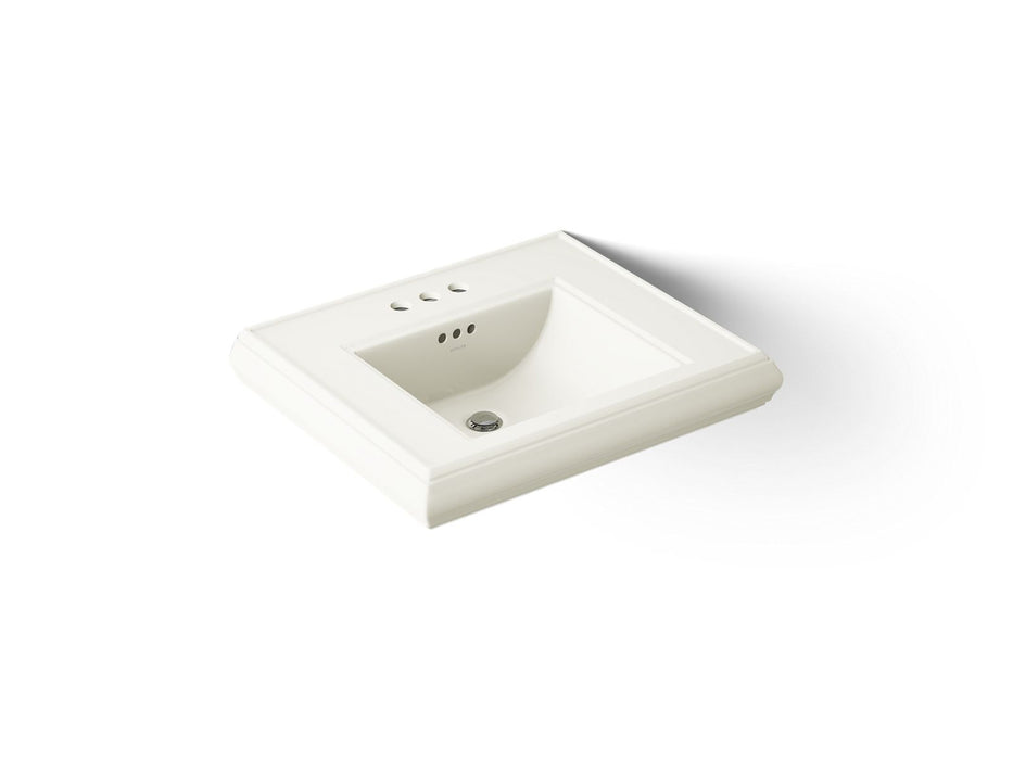 KOHLER KOHLER K-2239-4 Memoirs Pedestal/console table bathroom sink basin with 4" centerset faucet holes