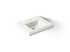KOHLER KOHLER K-2239-4 Memoirs Pedestal/console table bathroom sink basin with 4" centerset faucet holes