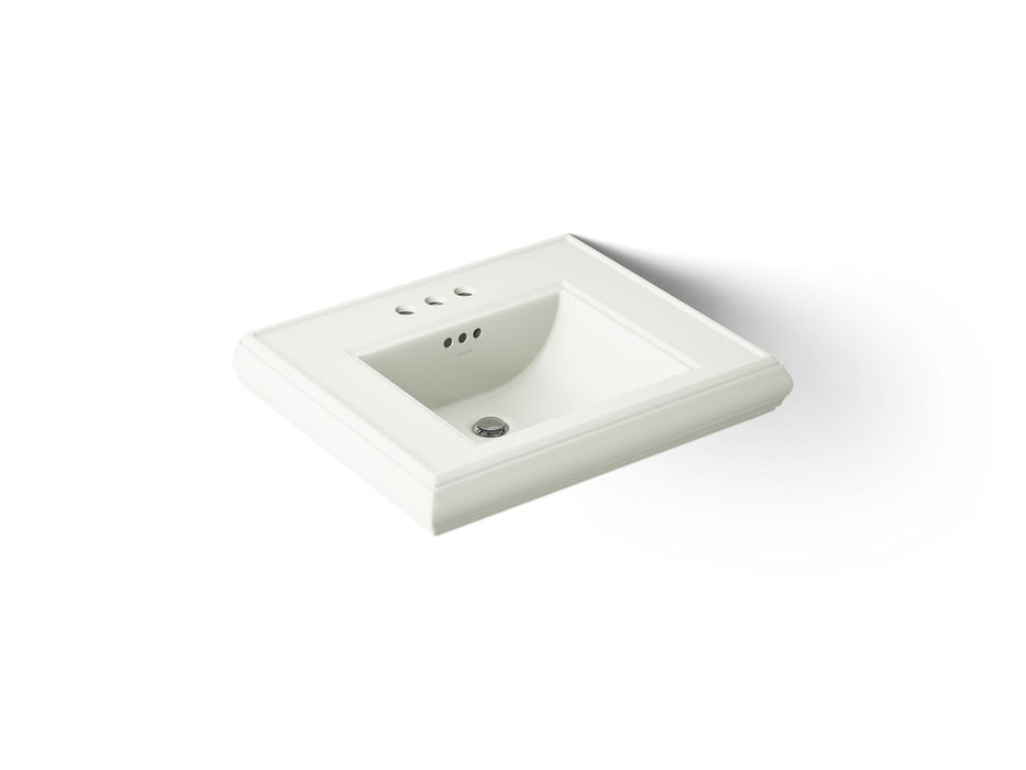 KOHLER KOHLER K-2239-4 Memoirs Pedestal/console table bathroom sink basin with 4" centerset faucet holes