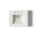 KOHLER KOHLER K-2239-8 Memoirs Pedestal/console table bathroom sink basin with 8" widespread faucet holes