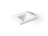 KOHLER K-2239-4 Memoirs Pedestal/console table bathroom sink basin with 4" centerset faucet holes
