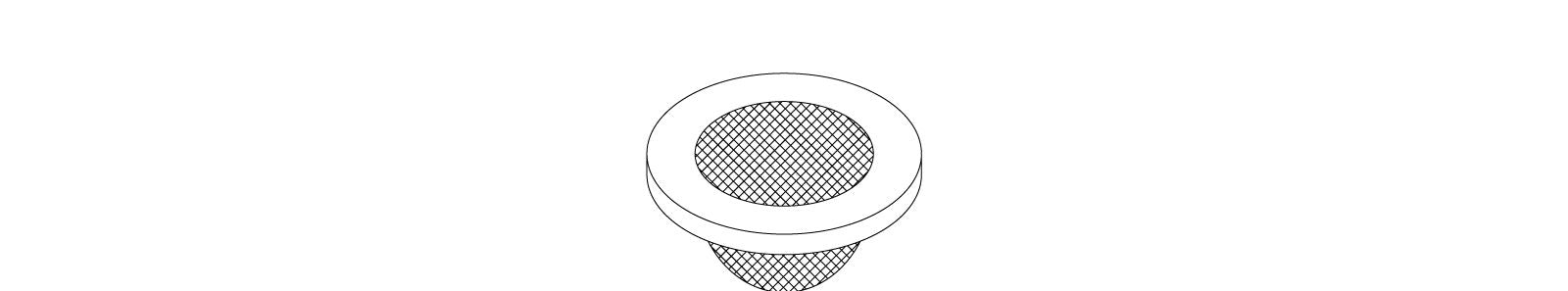KOHLER K-22449 Washer, Filter